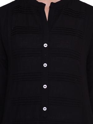 Straight solid kurta - 15733090 - Standard Image - 4