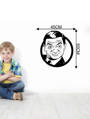 Rawpockets Wall Decals ' Mr.Bean - Rowan ' Wall stickers (PVC Vinyl) Multicolour - 15734074 - Standard Image - 4