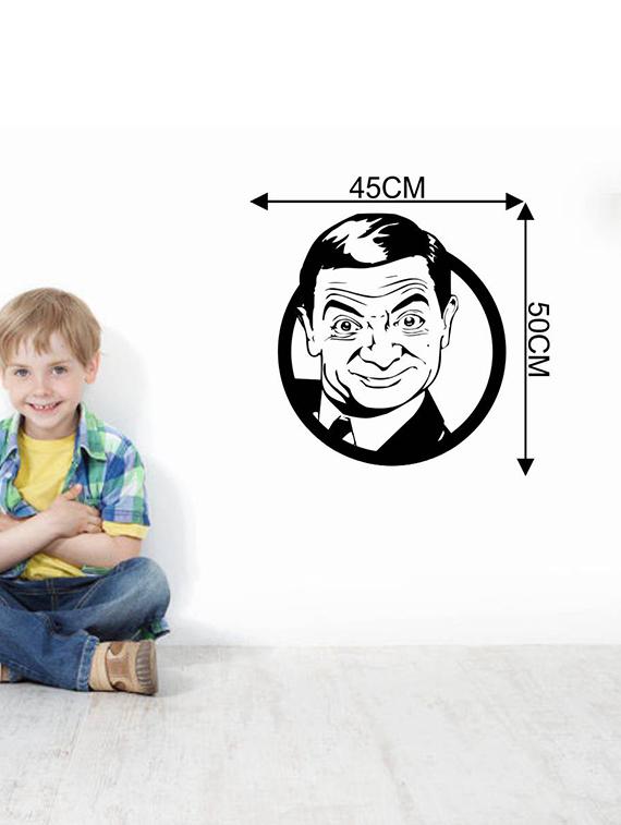 Rawpockets Wall Decals ' Mr.Bean - Rowan ' Wall stickers (PVC Vinyl) Multicolour - 15734074 - Zoom Image - 4