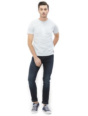 blue cotton washed jeans - 15734540 - Standard Image - 4