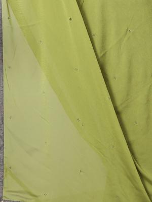 floral half & half saree with blouse - 15734764 - Standard Image - 4