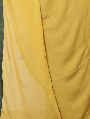 floral half & half saree with blouse - 15734765 - Standard Image - 4