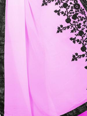 floral dori embroidered saree with blouse - 15734912 - Standard Image - 4