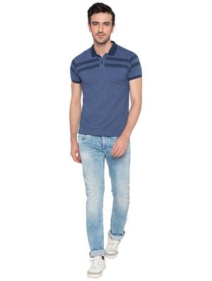 blue cotton polo t-shirt - 15735246 - Standard Image - 4