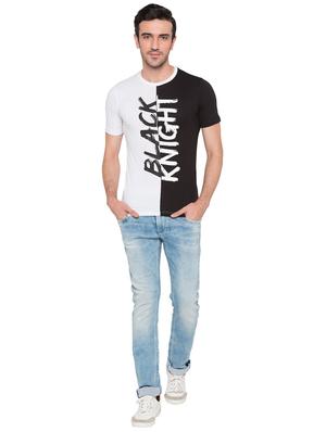 black cotton cut & sew t-shirt - 15735254 - Standard Image - 4