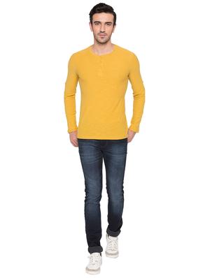 yellow cotton t-shirt - 15735278 - Standard Image - 4