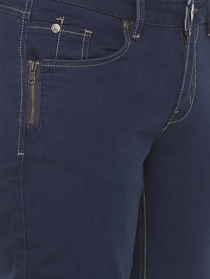 turn up hem mid rise jeans - 15735329 - Standard Image - 4
