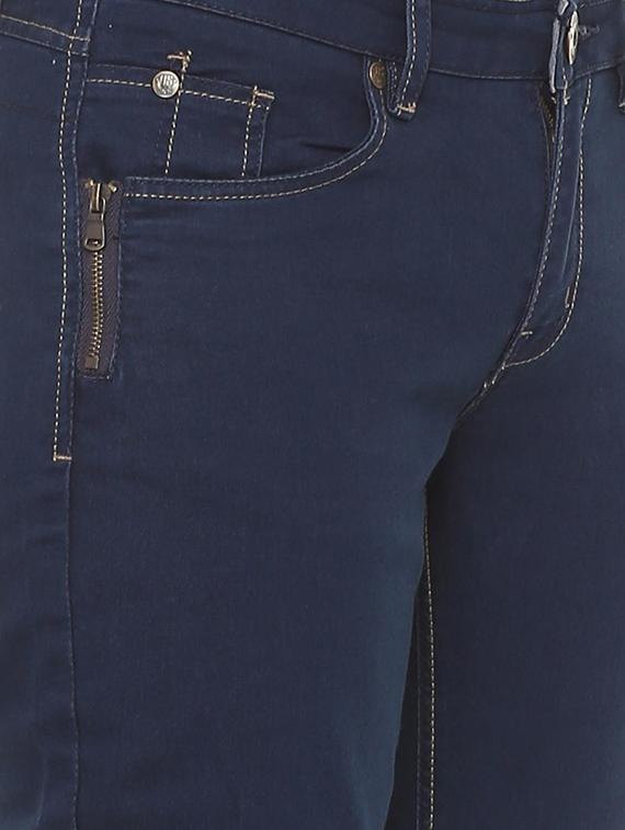 turn up hem mid rise jeans - 15735329 - Zoom Image - 4