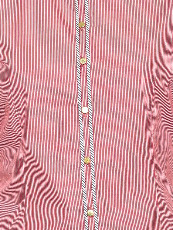 binding detail striped shirt - 15735398 - Zoom Image - 4