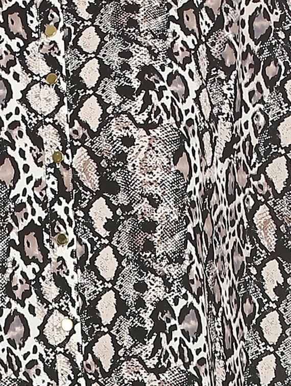 animal print asymmetric shirt - 15735399 - Zoom Image - 4
