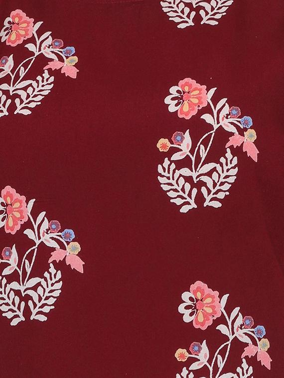 long sleeved block print tunic - 15735409 - Zoom Image - 4