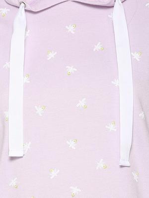 drop shoulder quirky hooded sweatshirt - 15735416 - Standard Image - 4