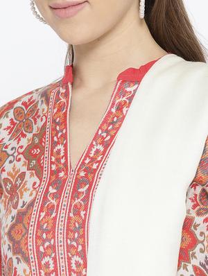 Self-design unstitched pant suit - 15735768 - Standard Image - 4