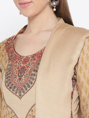 Self-design unstitched salwar suit - 15735775 - Standard Image - 4