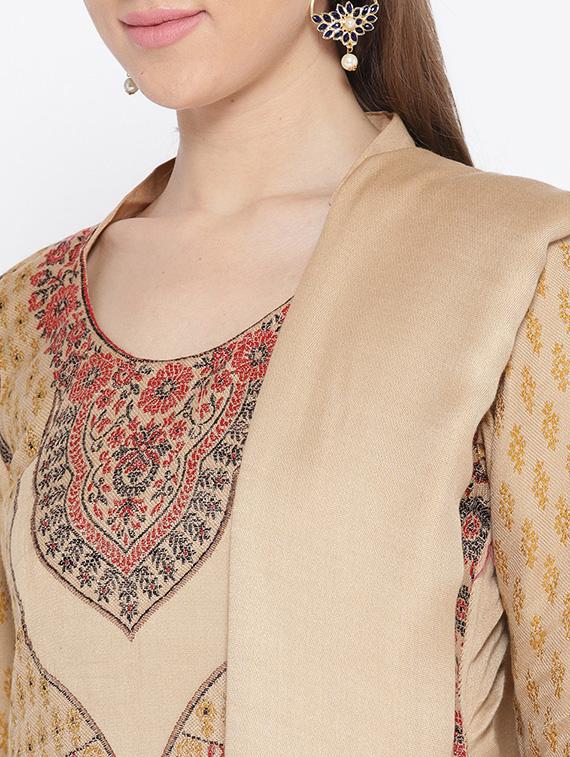 Self-design unstitched salwar suit - 15735775 - Zoom Image - 4