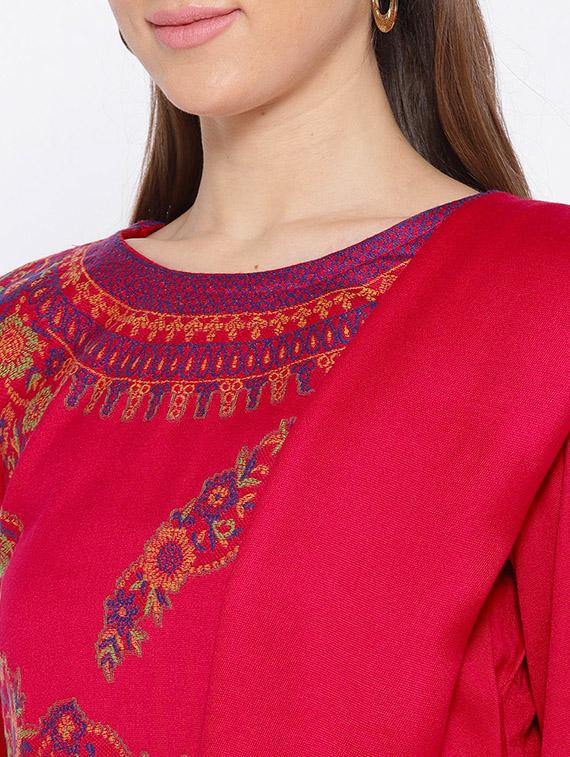 Self-design unstitched palazzo suit - 15735777 - Zoom Image - 4