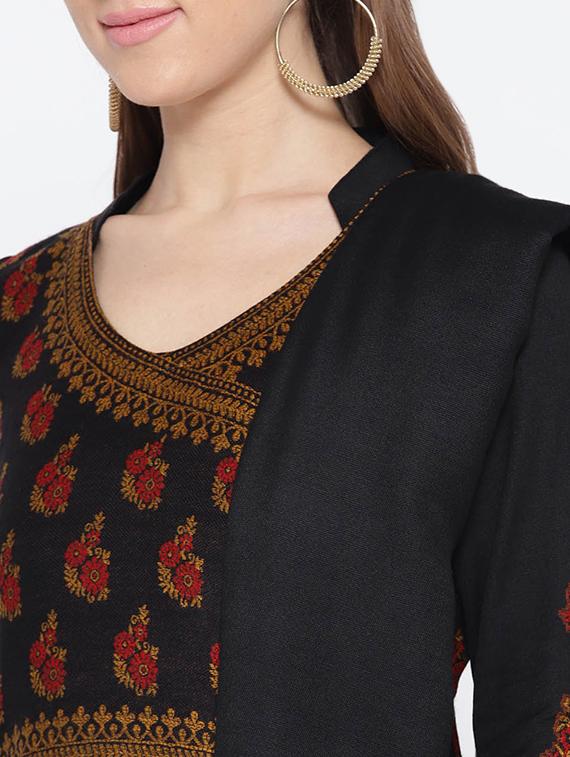 Self-design unstitched palazzo suit - 15735778 - Zoom Image - 4