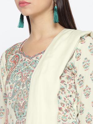 Self-design unstitched salwar suit - 15735781 - Standard Image - 4