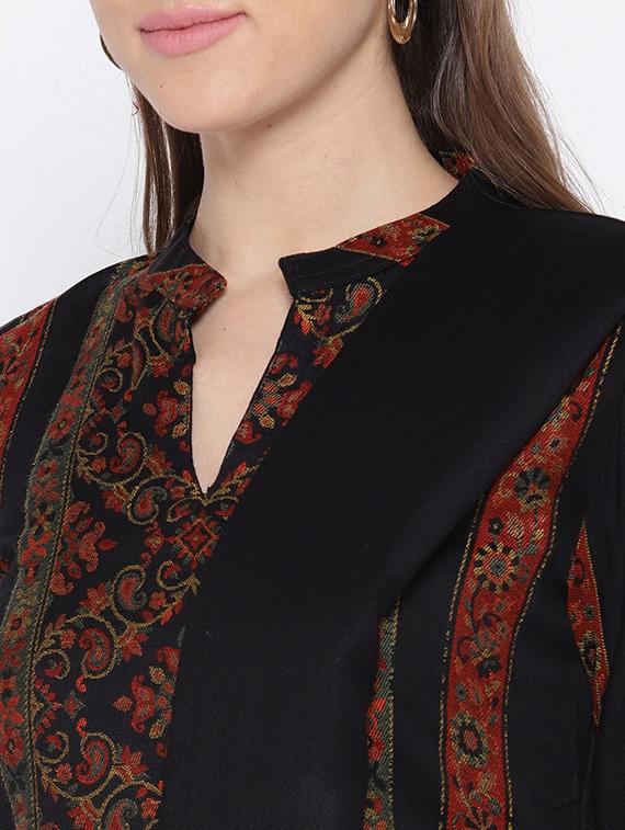 Self-design unstitched palazzo suit - 15735782 - Zoom Image - 4