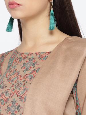 Self-design unstitched palazzo suit - 15735783 - Standard Image - 4