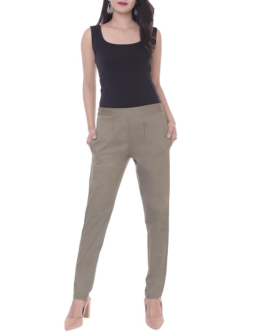elasticated waist pleated trouser - 15735971 - Zoom Image - 4