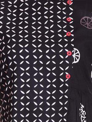 Printed a-line kurta - 15736473 - Standard Image - 4