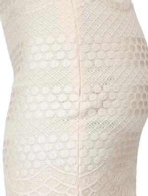 elasticated waist lace side slit skirt - 15736802 - Standard Image - 4