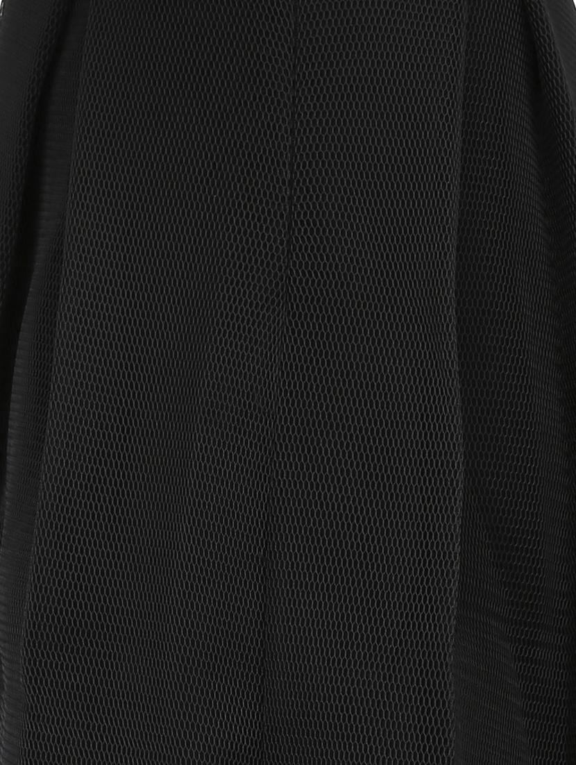 high rise pleated mesh skirt - 15736804 - Zoom Image - 4