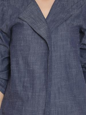 roll up sleeved back pleat shrug - 15736812 - Standard Image - 4