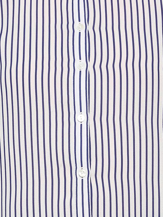 curved hem striped shirt - 15736820 - Zoom Image - 4