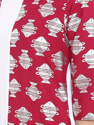 Printed straight kurta - 15737009 - Standard Image - 4