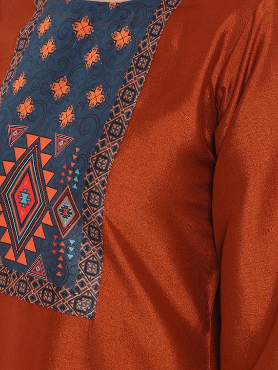 Printed straight kurta - 15737024 - Zoom Image - 4