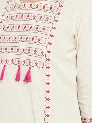 Printed straight kurta - 15737034 - Standard Image - 4