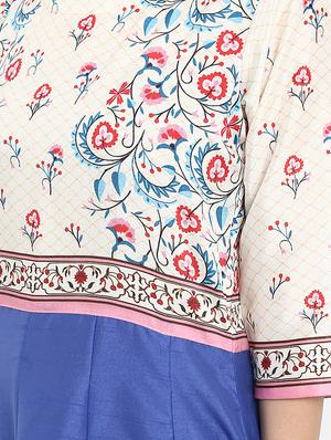 Digital print anarkali kurta - 15737041 - Standard Image - 4