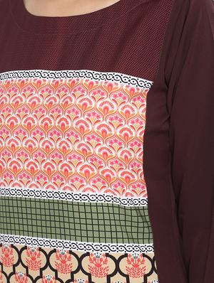 Printed straight kurta - 15737042 - Standard Image - 4