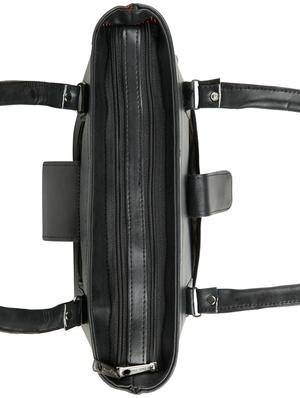 black leatherette (pu) regular handbag - 15737066 - Standard Image - 4