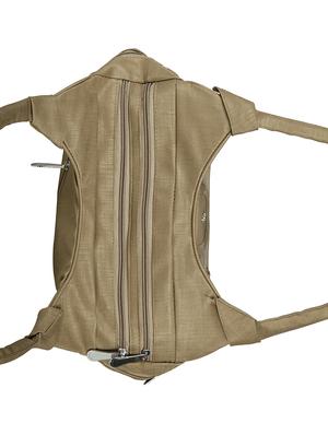 brown leatherette (pu) regular handbag - 15737088 - Standard Image - 4