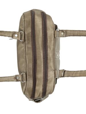 brown leatherette (pu) regular handbag - 15737098 - Standard Image - 4