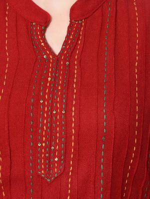 Kaantha straight kurta - 15737564 - Standard Image - 4