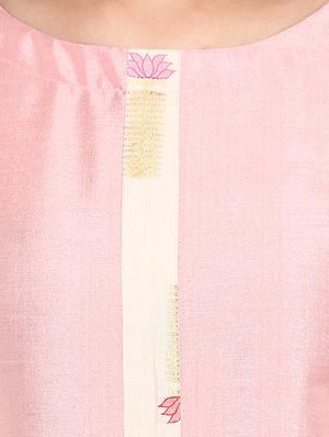 Foil printed kurta with palazzo set - 15737609 - Standard Image - 4