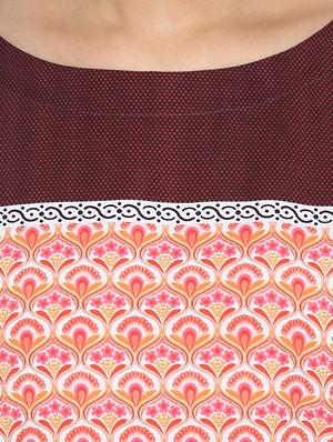 Printed kurta with palazzo set - 15737612 - Standard Image - 4