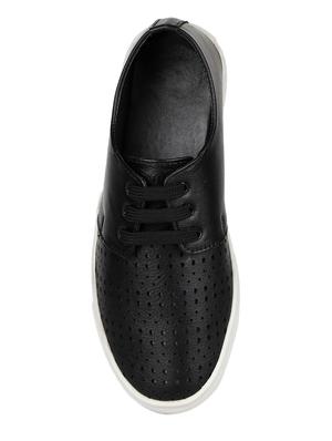 black lace-up sneakers - 15737882 - Standard Image - 4