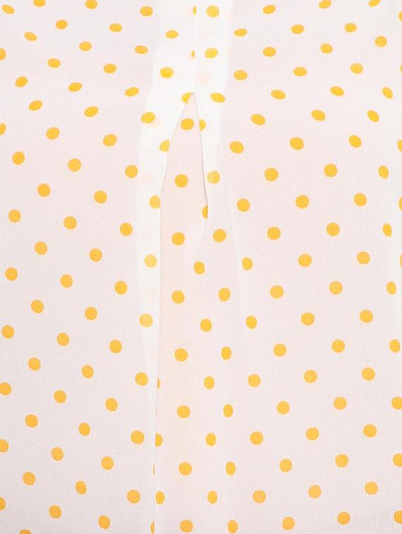 polka dotted pleated top - 15738078 - Zoom Image - 4