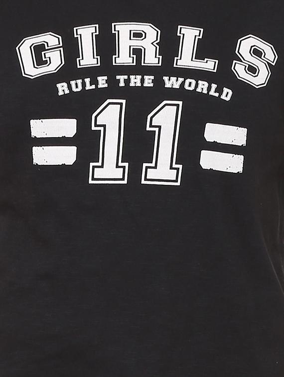 Graphic Print Short Sleeved Tee - 15738153 - Zoom Image - 4