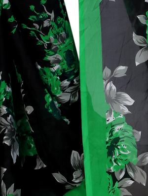 floral printed saree with blouse - 15738167 - Standard Image - 4