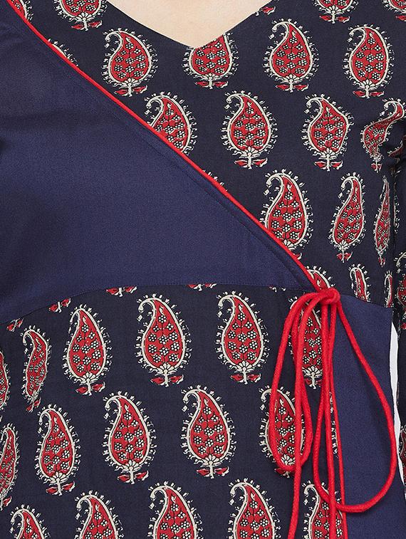 Paisley anarkali kurta - 15738747 - Zoom Image - 4