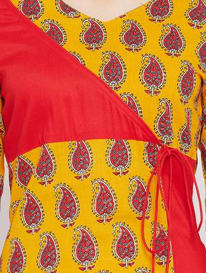 Paisley anarkali kurta - 15738748 - Standard Image - 4