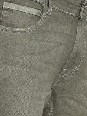 grey cotton washed jeans - 15738819 - Standard Image - 4