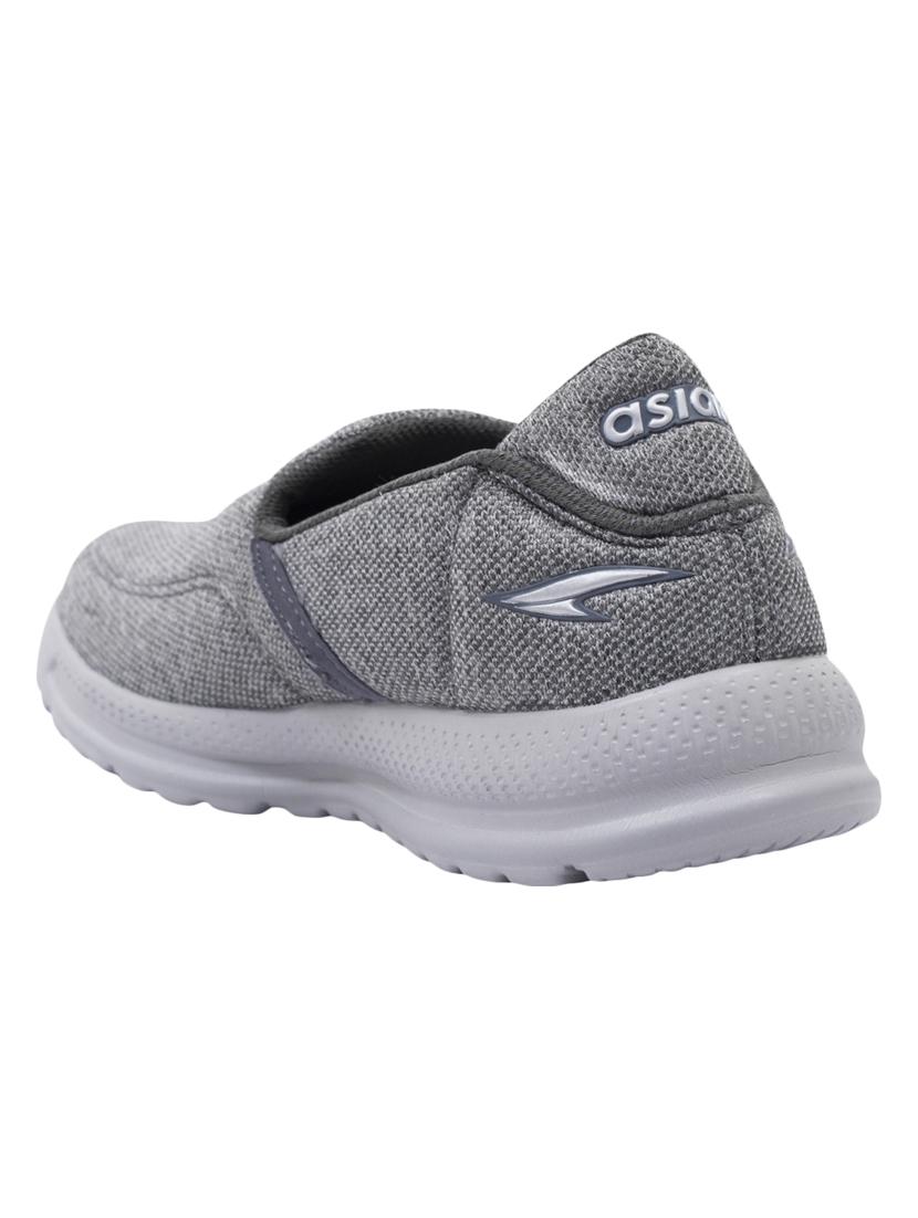grey Mesh slip on sport shoes - 15739503 - Zoom Image - 4