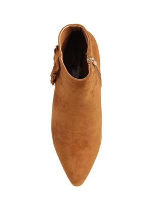 tan slip on ankle boots - 15741831 - Standard Image - 4